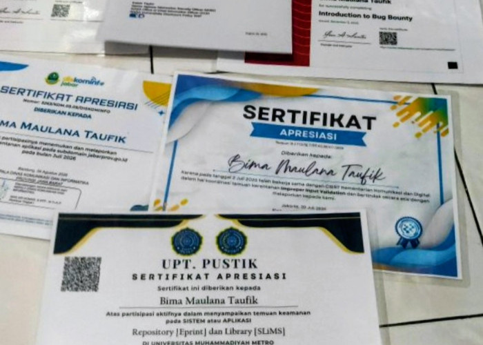 Ini Alasan Bima Maulana Taufik, Pelajar 16 Tahun Serius Menekuni Cyber Security