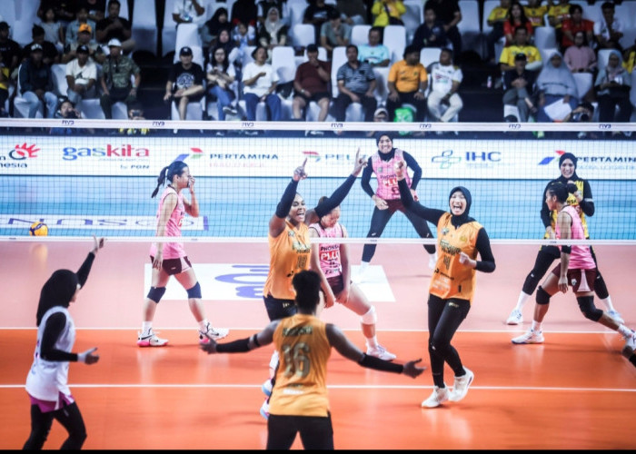 Jakarta Popsivo Polwan Sukses Balas Dendam sekaligus Hentikan Laju Kemenangan  Gresik Phonska 