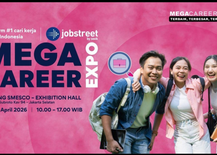 Jobstreet Gelar Mega Career Expo 2026,  Tawarkan Beragam Peluang Karier untuk Berbagai Tingkat Pendidikan