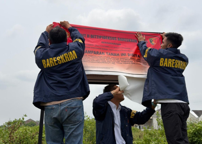 Gandeng OJK, Bareskrim Sita 103 Objek Tanah dan Rumah Terafiliasi PT DSI di Sukoharjo