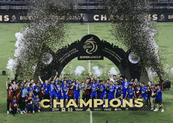 Meski hanya Unggul Head to Head, Persib Bandung Ukir Sejarah Hattrick Juara