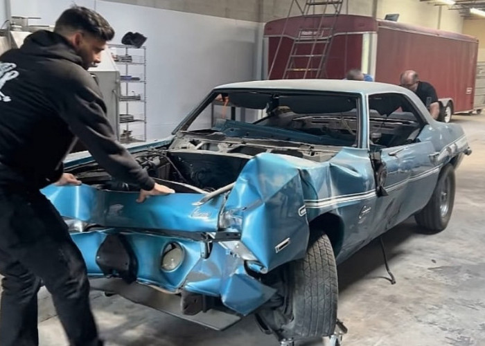 YouTuber Inggris Restorasi Mobil Bangkai Paul Walker dari Film 2 Fast 2 Furious