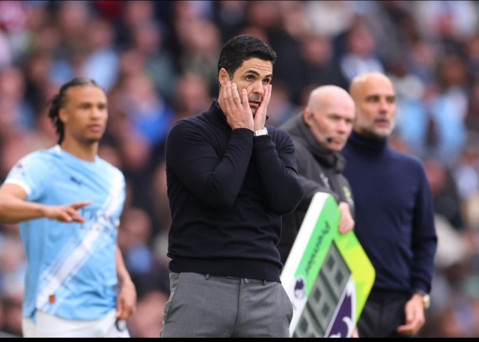 Ini Pernyataan Mikel Arteta setelah Arsenal Kalah di Manchester City, Optimistis Hadapi Lima Laga Terakhir
