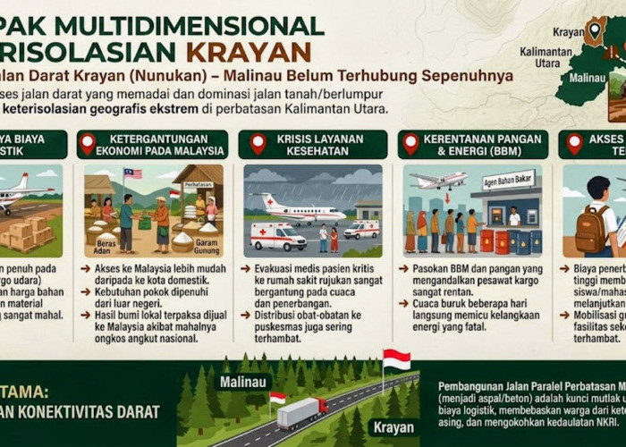 Menagih Janji Konektivitas di Perbatasan, Menyelamatkan Krayan dari Keterisolasian Multidimensi