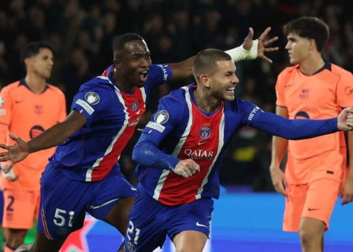 Paksa Barcelona Telan Kekalahan Pertama Musim Ini, PSG Perpanjang Rekor tak Terkalahkan di Liga Champions