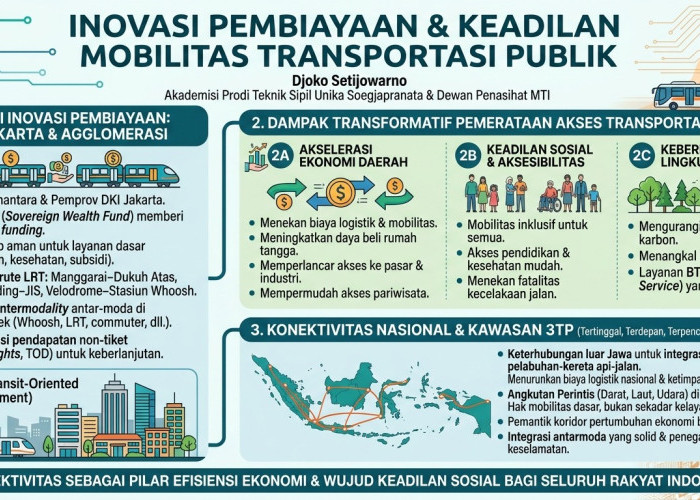 Inovasi Pembiayaan dan Keadilan Mobilitas Transportasi Publik