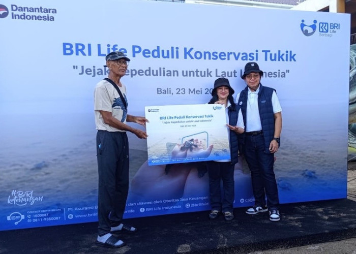  BRI Life Gelar Pelepasan Tukik, Dukung Konservasi Penyu