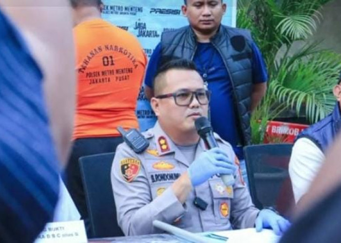 Polsek Metro Menteng Ungkap Peredaran Sabu 112,13 Gram, Satu Pria Diamankan