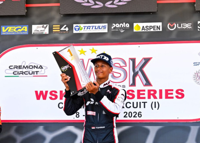 Juara WSK Euro Series 2026, Qarrar Firhand Siap Tembus British Formula 4