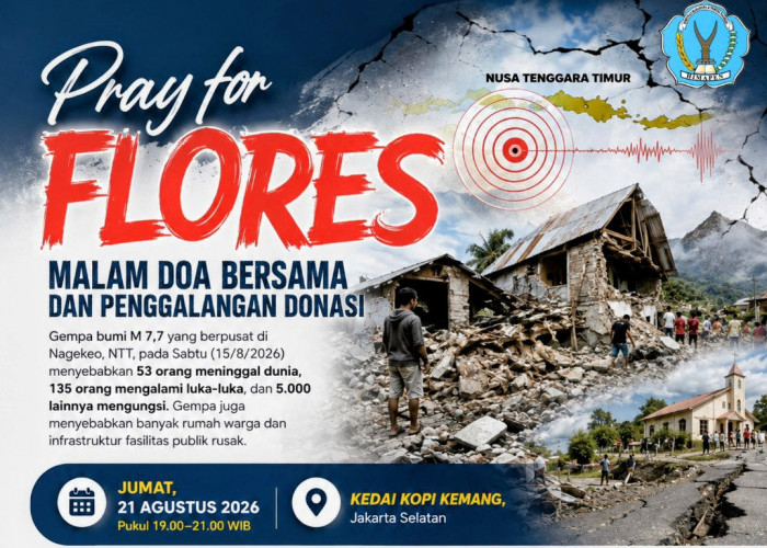 Duka Pesisir NTT, Gempa M 7,7 Guncang Nagekeo, Himapen Jabodetabek Gelar Aksi Doa Bersama dan Galang Donasi