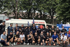 140 Pelari dari 40 Komunitas Ramaikan Pra-Event Geely Jakarta Vertical Run 