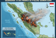 Mengkhawatirkan, Titik Panas di Sumatera Melonjak Jadi 3.653 Titik