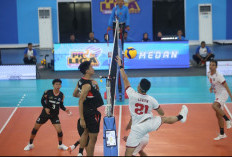 Pertahanan dan Servis Lemah, Medan Falcons Gagal Penuhi Ambisi, Kalah dari Garuda Jaya 1-3