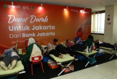  Bank Jakarta Gandeng PWI Jaya dan PMI DKI Jakarta Gelar Donor Darah 