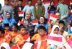 Kodaeral IV Tebar Kepedulian di Kampung Bahari Nusantara Pulau Penyengat Warna-Warni