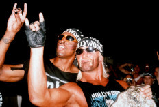 Kocak, Dennis Rodman Rela Tinggalkan Latihan Final NBA dengan Chichago Bulls Demi Gulat Bareng Hulk Hogan