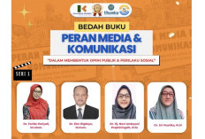  FISIP Uhamka Gelar Bedah Buku Peran Media dan Opini Publik