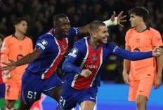 Paksa Barcelona Telan Kekalahan Pertama Musim Ini, PSG Perpanjang Rekor tak Terkalahkan di Liga Champions